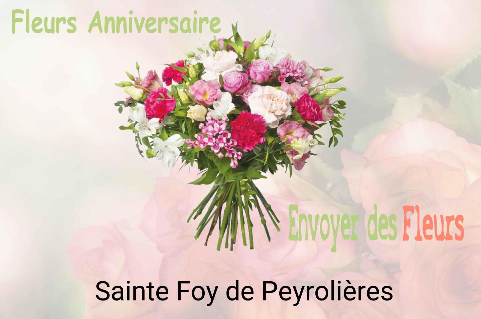 Bouquet de fleurs d’anniversaire livré à Sainte-Foy-de-Peyrolières